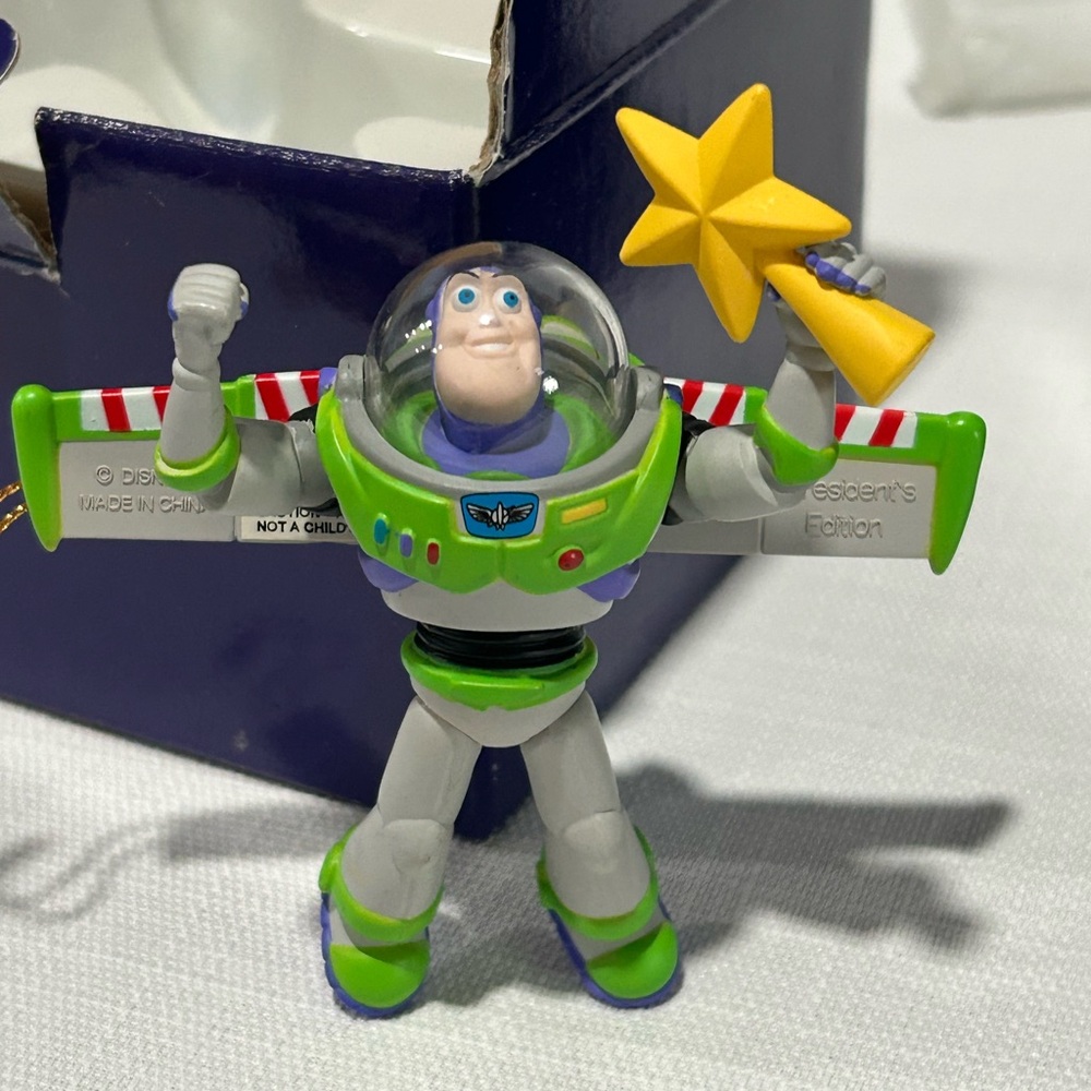 Vintage Disney Buzz Lightyear Ornament President’s Edition